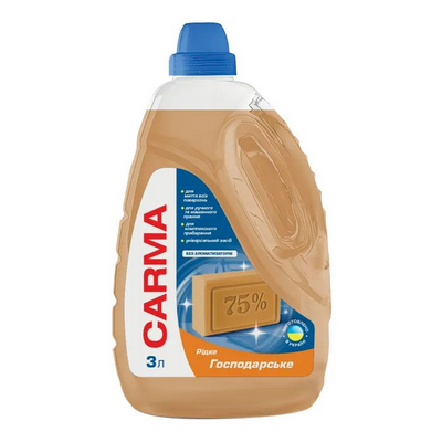 Carma рідке господарське мило 3л, шт